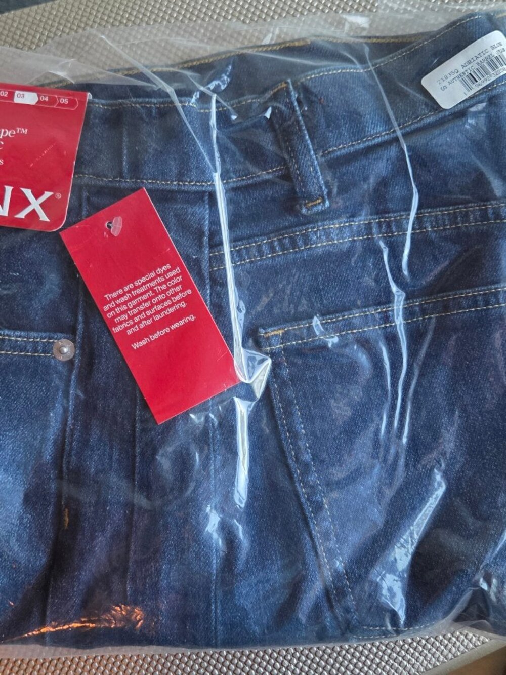 NWT SPANXshape Authentic 360 Barrel Leg Jeans - Adriatic Blue (Size S) - Picture 6 of 13